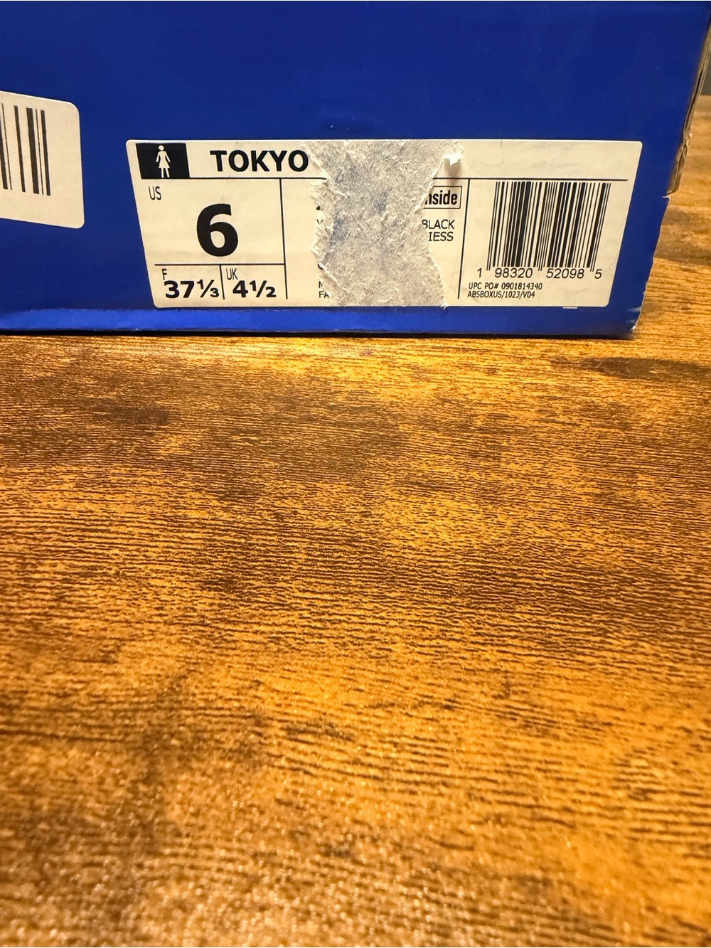 Adidas Womens Tokyo Tiger Print Sneakers in Yellow with Silver Stripes 6W - Picture 9 of 9